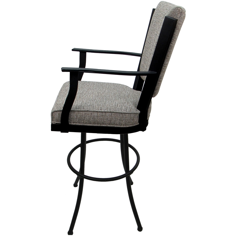 Swivel Extra Tall Metal Bar Stool 34