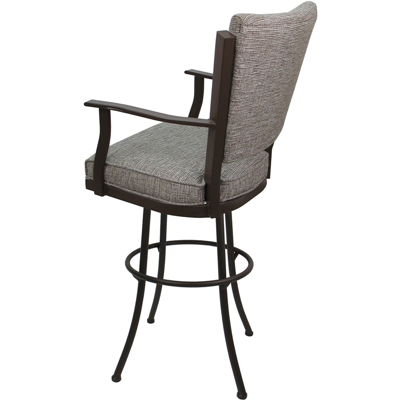 Swivel Extra Tall Metal Bar Stool 34