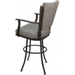 Swivel Extra Tall Metal Bar Stool 34