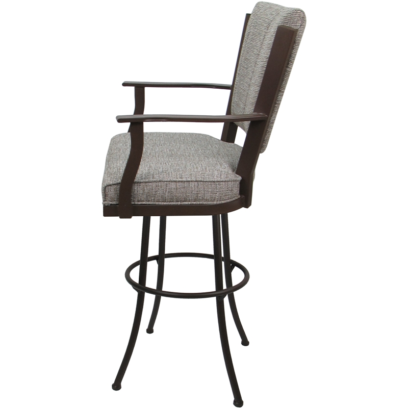 Swivel Extra Tall Metal Bar Stool 34