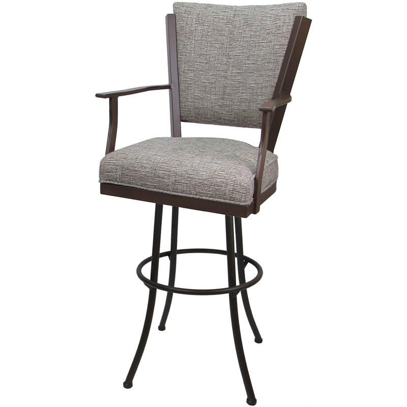Swivel Extra Tall Metal Bar Stool 34