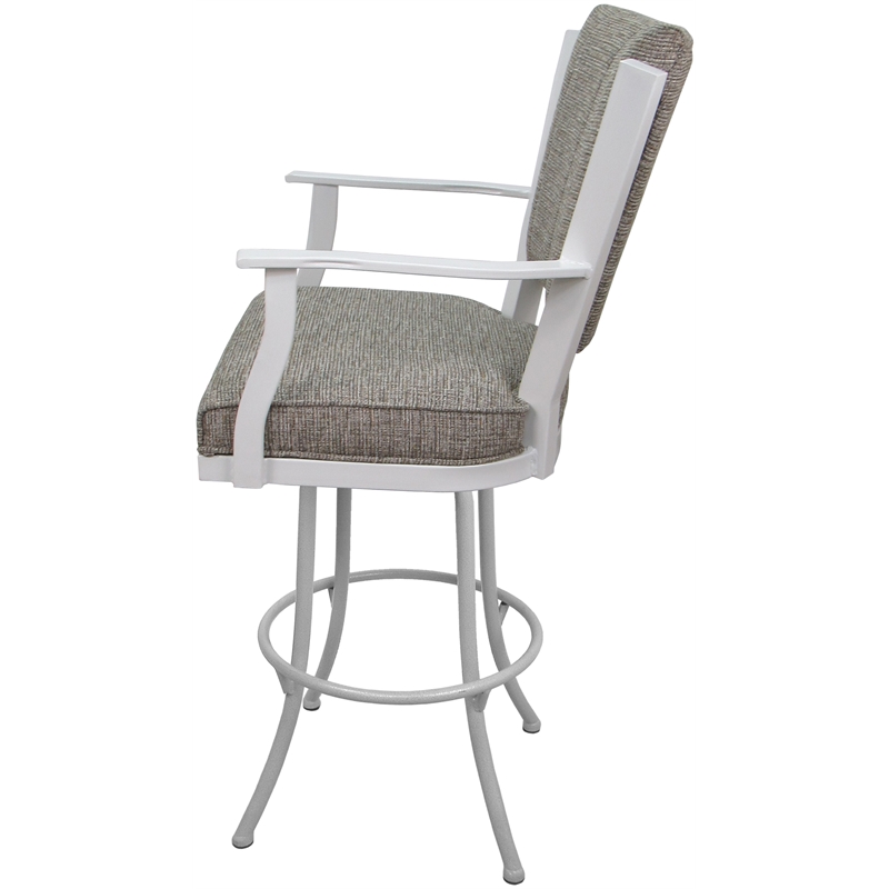 Swivel Extra Tall Metal Bar Stool 34