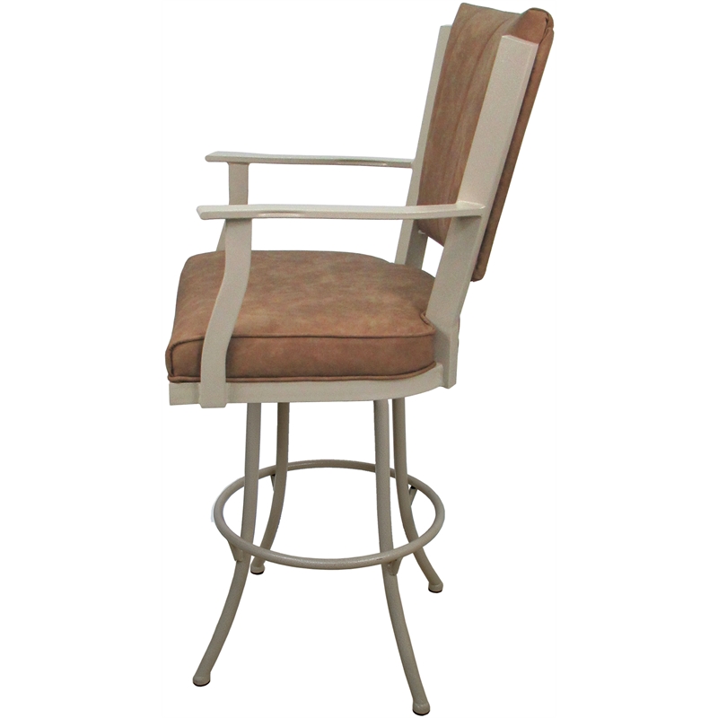 Swivel Extra Tall Metal Bar Stool 34