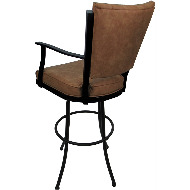 Swivel Extra Tall Metal Bar Stool 34