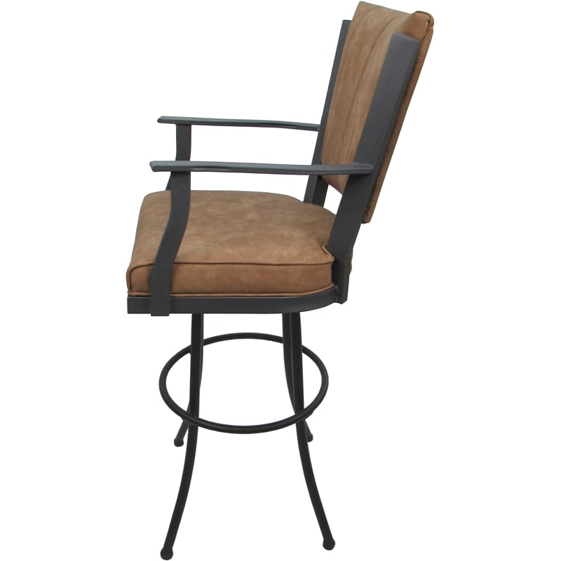 Swivel Extra Tall Metal Bar Stool 34