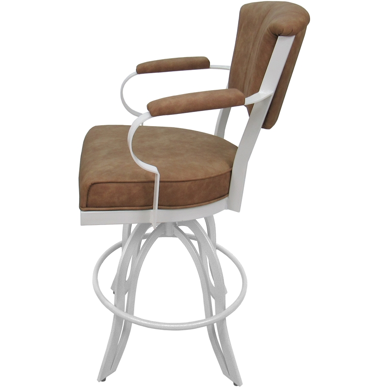 Swivel Tilt Metal Counter Stool 26