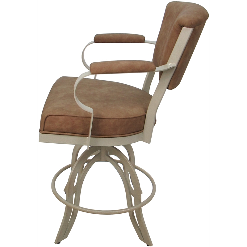 Swivel Tilt Metal Bar Stool 30