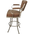 Swivel Extra Tall Metal Bar Stool 34