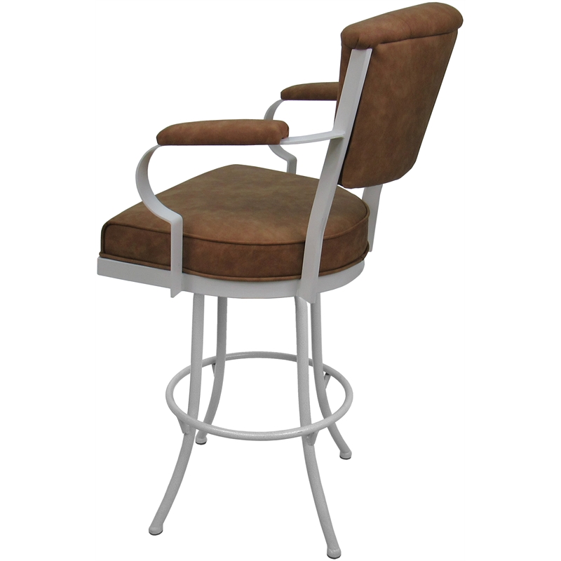 Swivel Extra Tall Metal Bar Stool 34