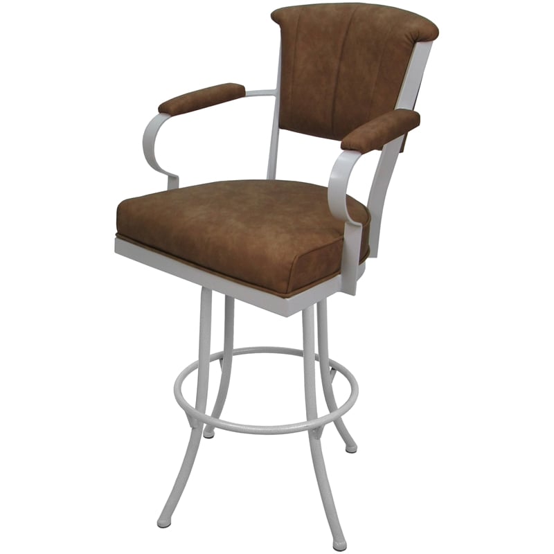 Swivel Extra Tall Metal Bar Stool 34