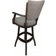 Classic Swivel Bar Stool Solid Wood 30