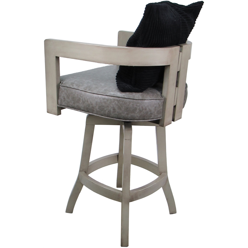 Swivel Wood Extra Tall Stool 34