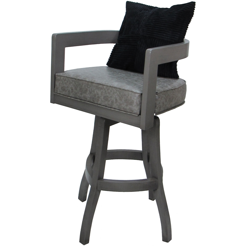 Swivel Wood Counter Stool 26