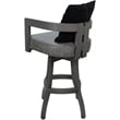 Swivel Wood Bar Stool 30