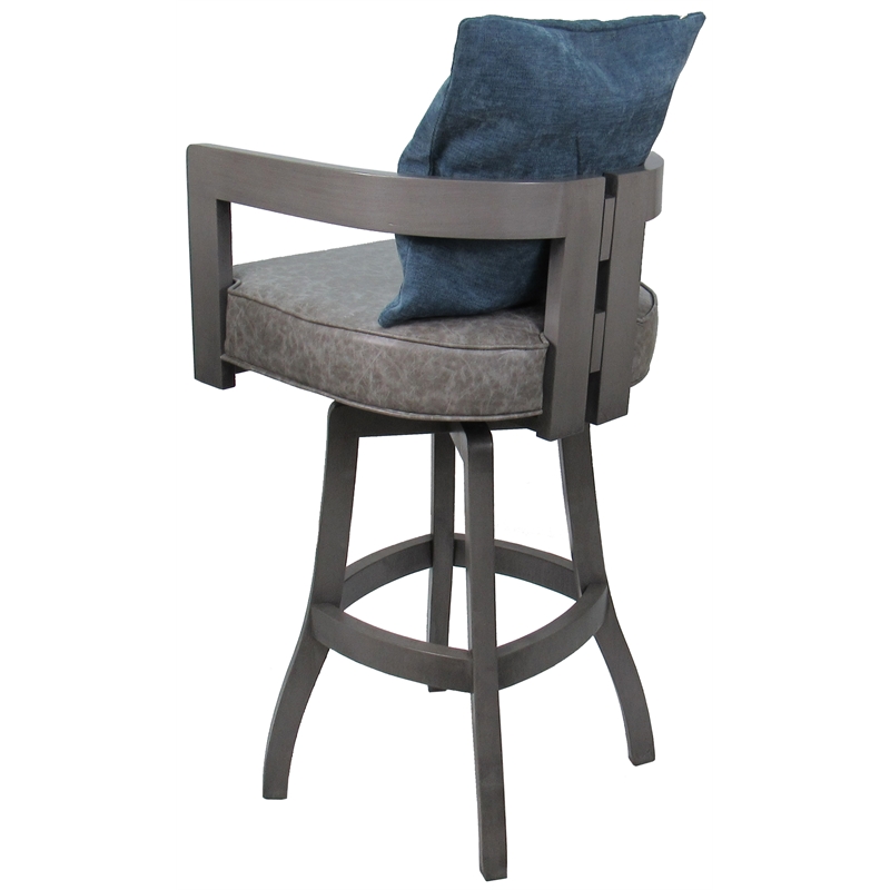 Swivel Wood Bar Stool 30