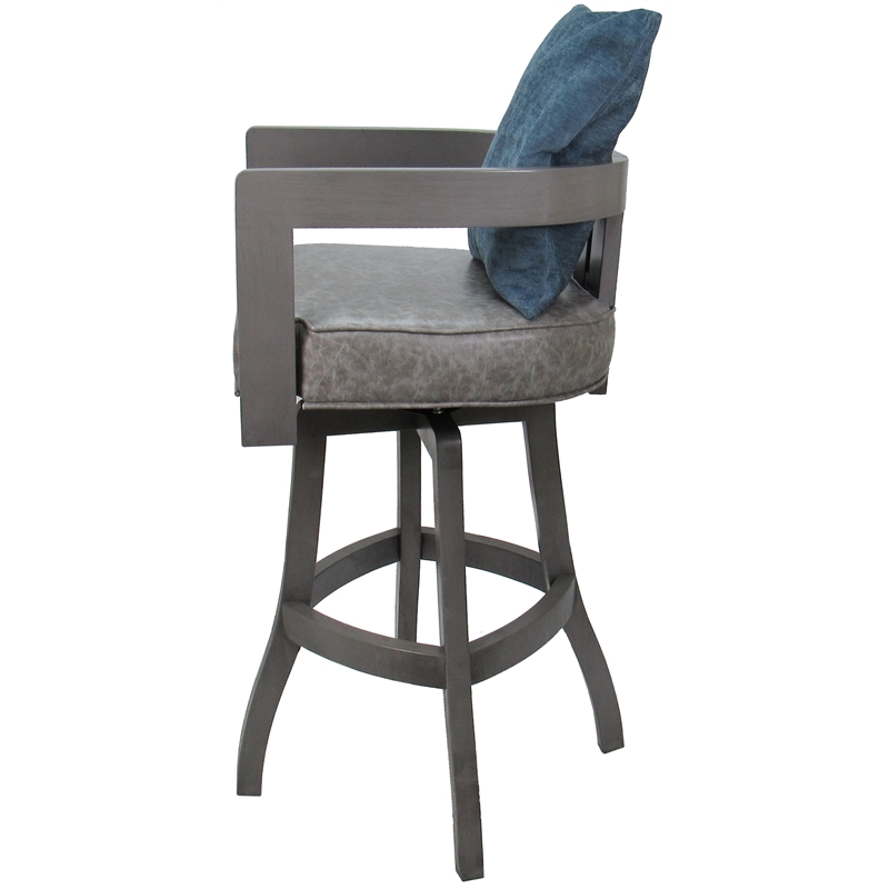 Swivel Wood Bar Stool 30
