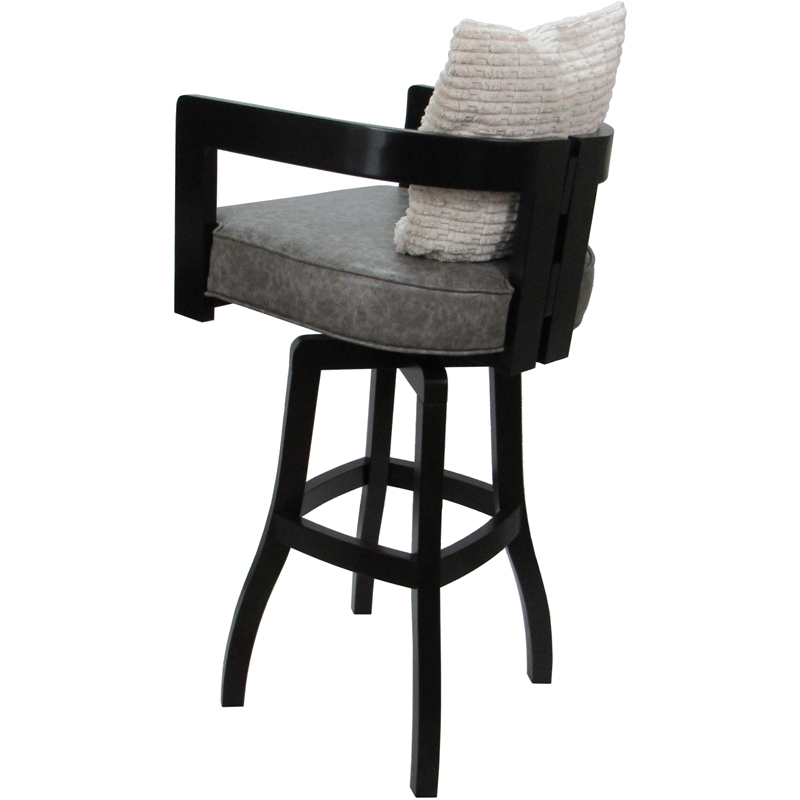Swivel Wood Counter Stool 26