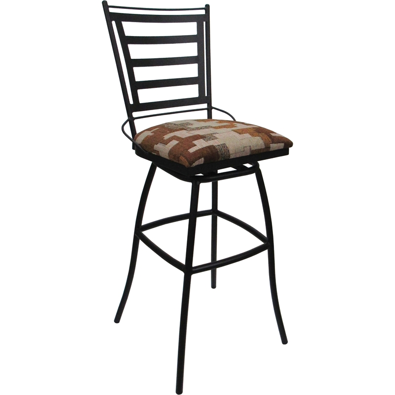 Aluminum Outdoor Swivel Bar Stool 30