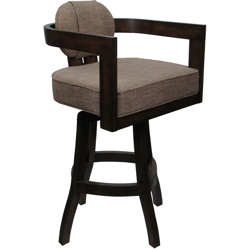 Swivel Wood Counter Stool 26