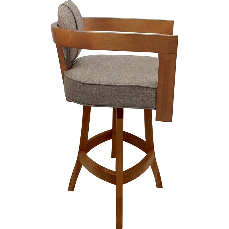 Swivel Wood Counter Stool 26