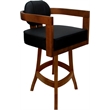 Swivel Wood Counter Stool 26