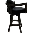 Swivel Wood Counter Stool 26