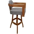 Swivel Wood Bar Stool 30