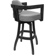 Swivel Wood Bar Stool 30