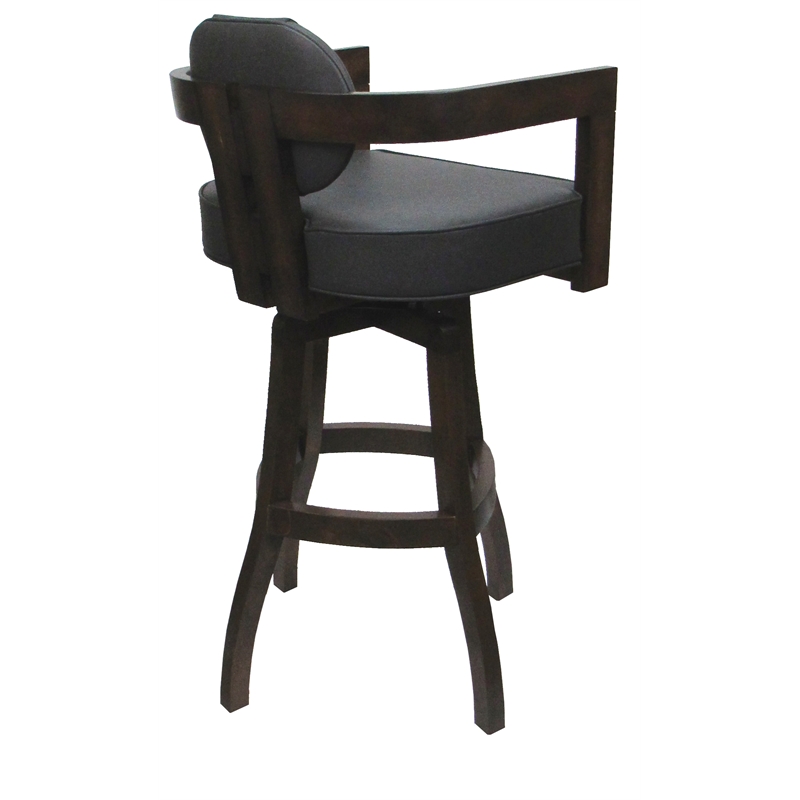 Swivel Wood Bar Stool 30