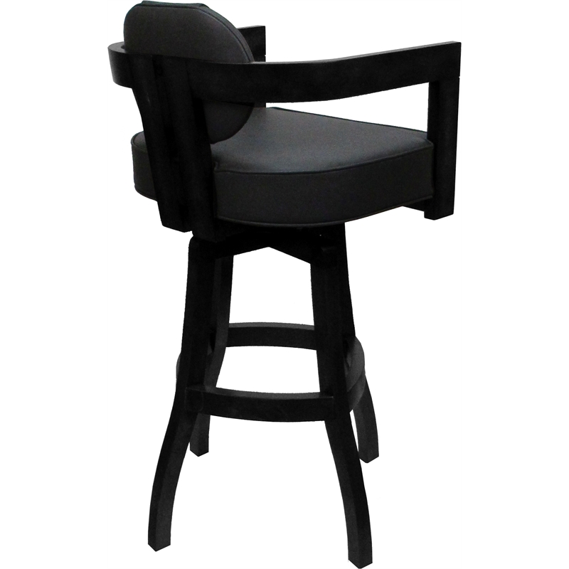 Swivel Wood Bar Stool 30