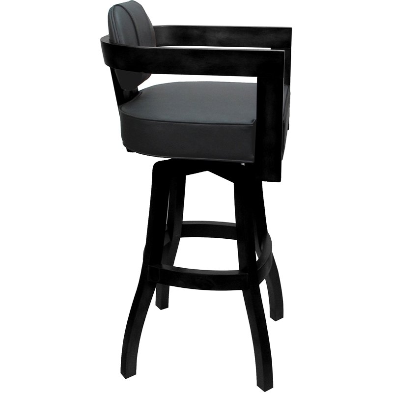 Swivel Wood Bar Stool 30