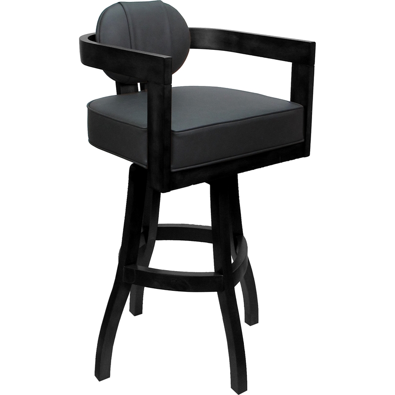 Swivel Wood Bar Stool 30