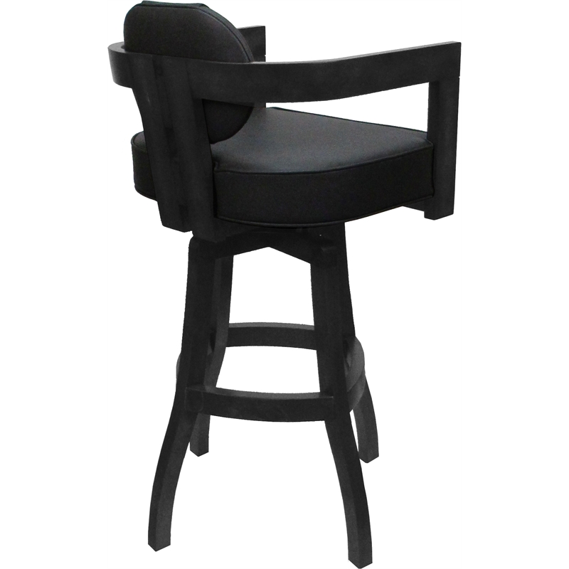 Swivel Wood Bar Stool 30