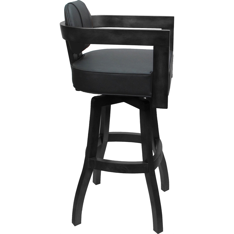 Swivel Wood Bar Stool 30