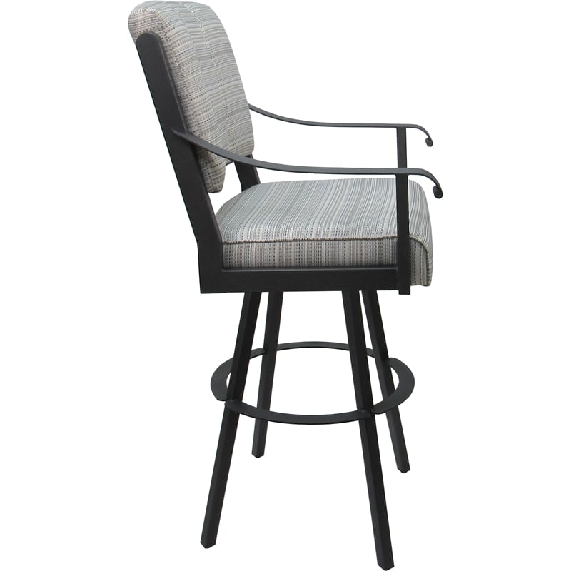 Counter Bar Stool Swivel Metal 26