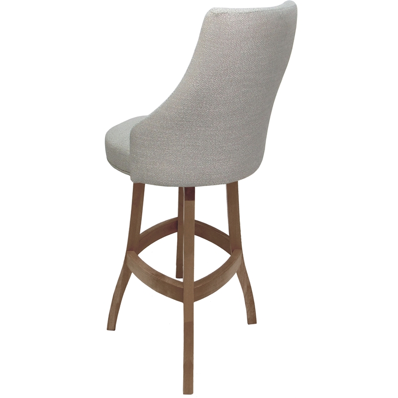 Extra Tall Stool Swivel Wood 34