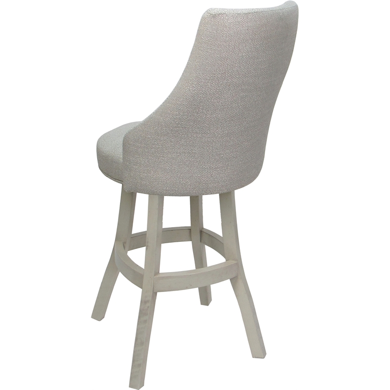 Extra Tall Stool Swivel Wood 34