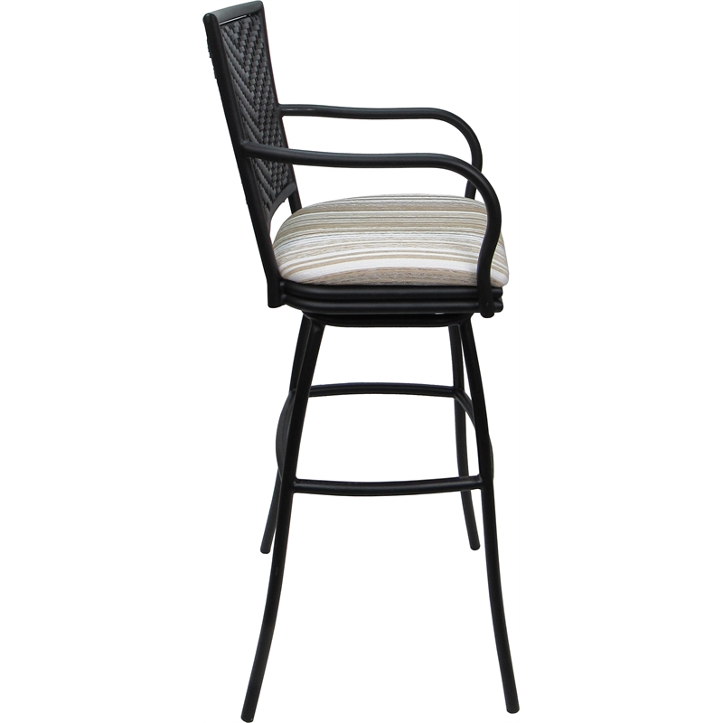 Outdoor Indoor Extra Tall Swivel Stool 34