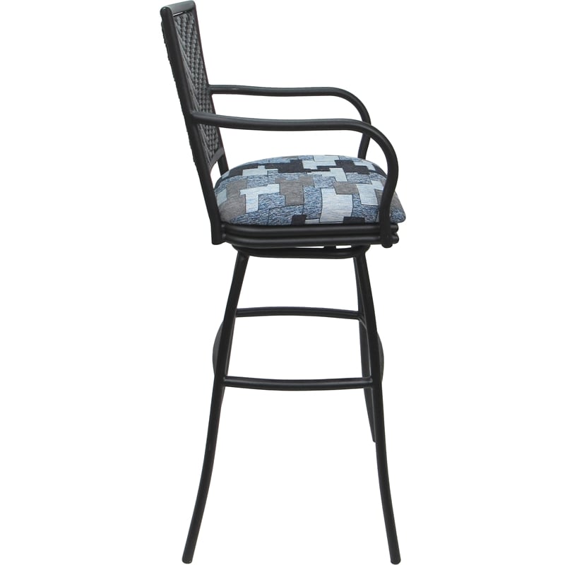 Outdoor Indoor Extra Tall Swivel Stool 34