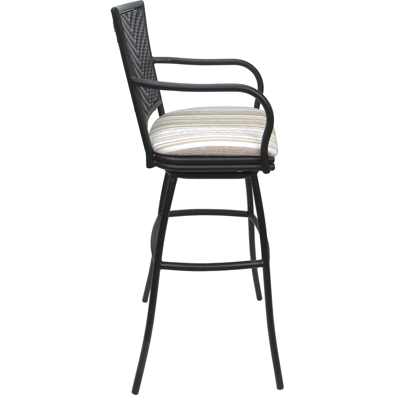Outdoor Indoor Extra Tall Swivel Stool 34
