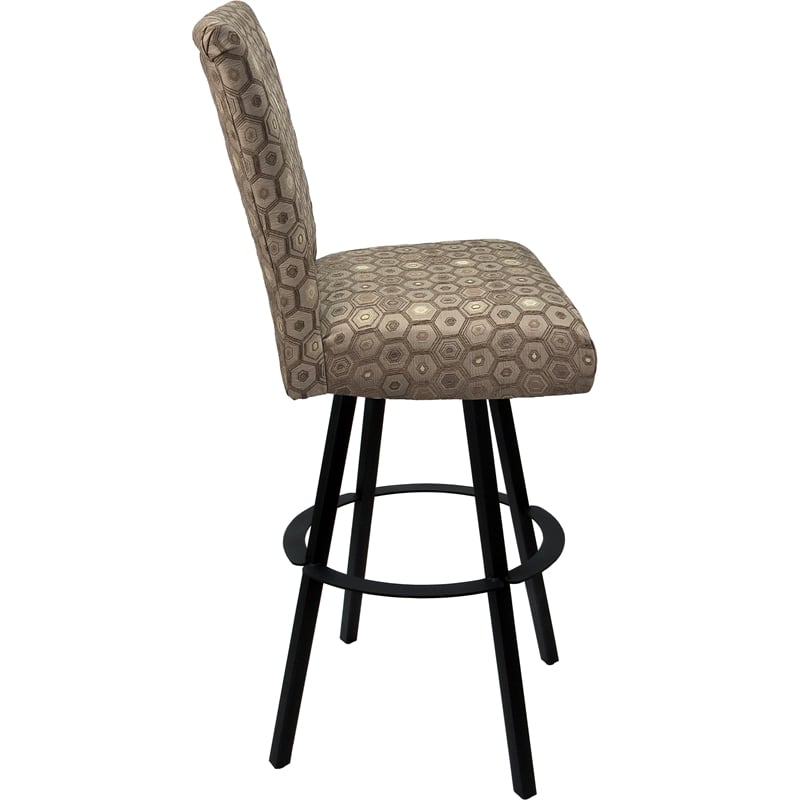 Extra Tall Swivel Metal Stool 34