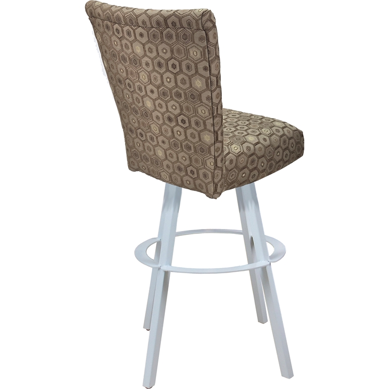 Extra Tall Swivel Metal Stool 34