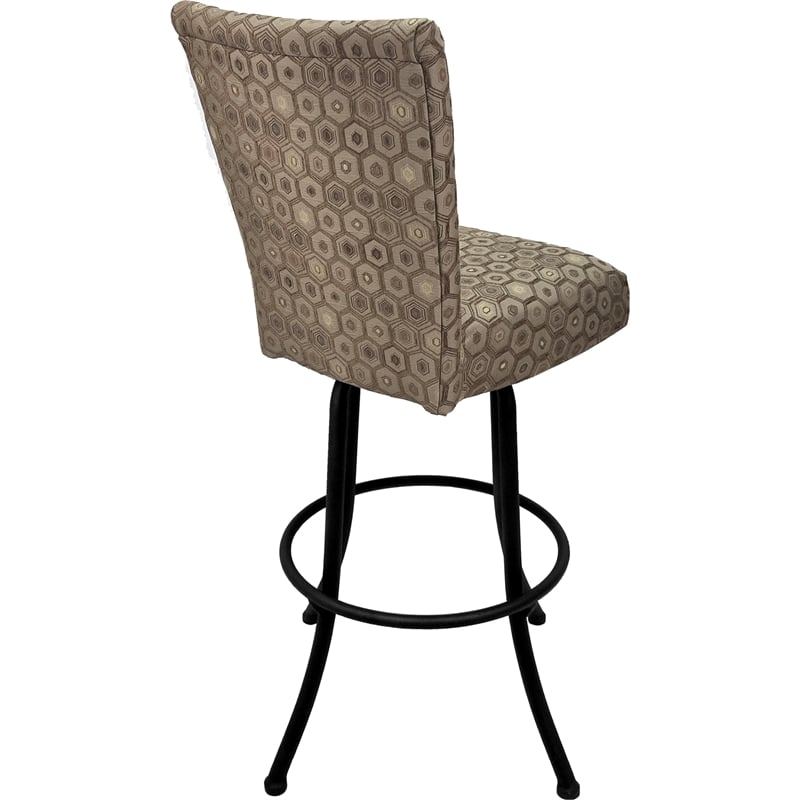 Extra Tall Swivel Metal Stool 34