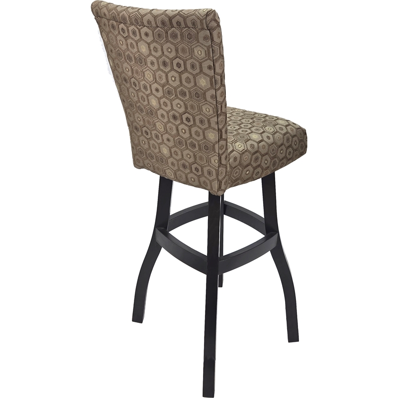 Extra Tall Swivel Wood Stool 34