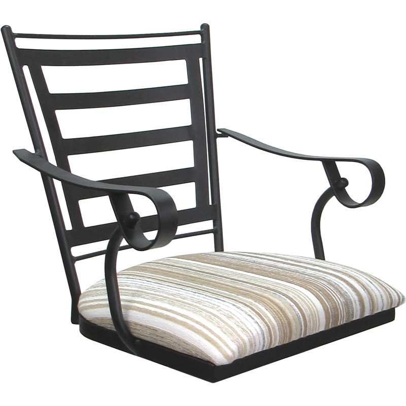 Set of 3 Outdoor Indoor Extra Tall Stool - Jenna Arms - DW White Fabric - Gray