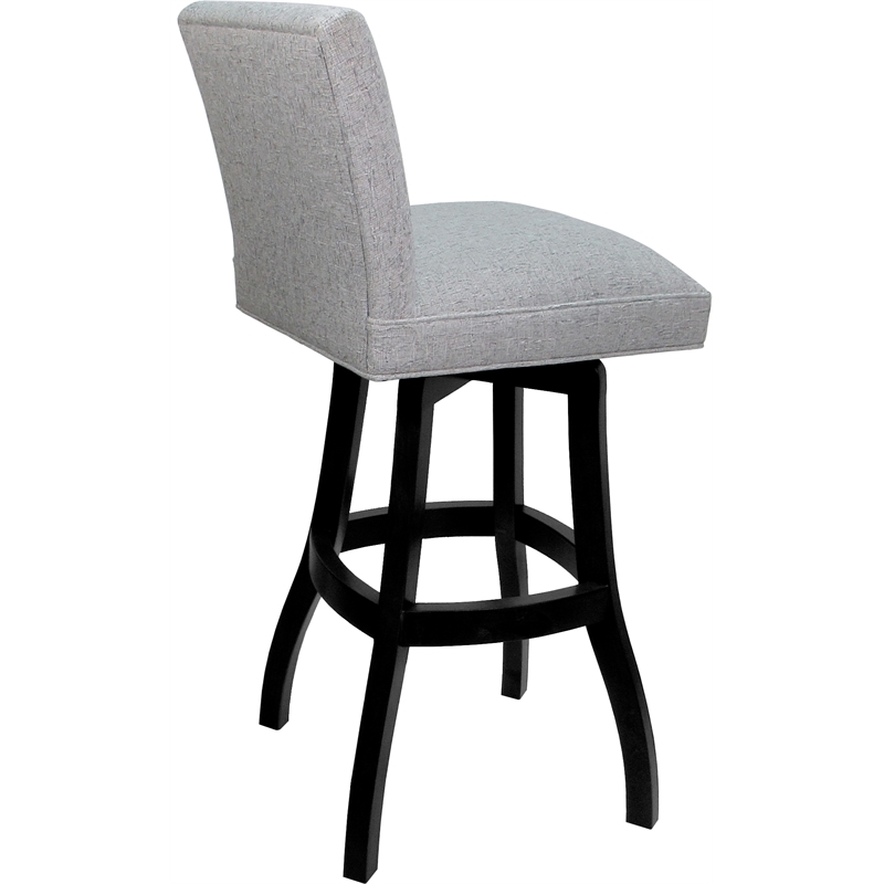 Set of 3 Swivel Wood Counter Stools 26