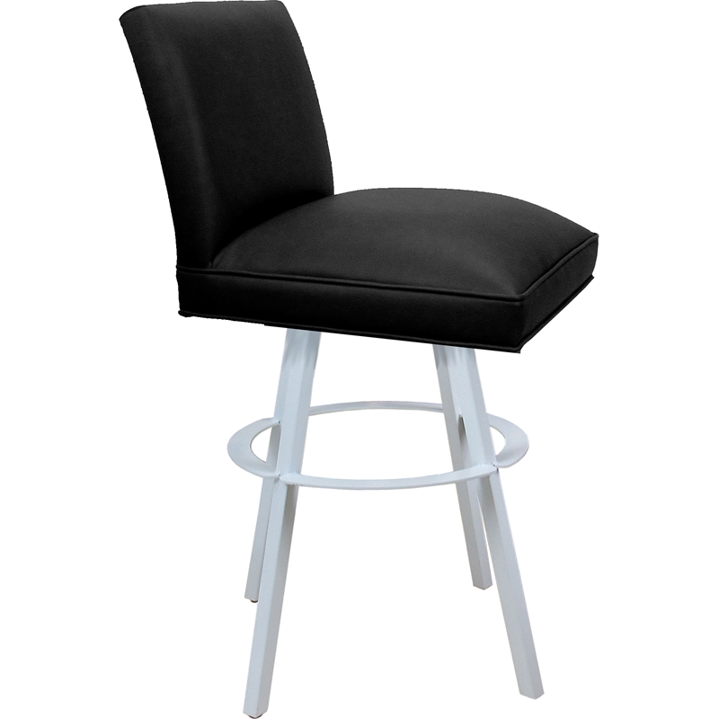 Set of 3 Swivel Metal Counter Stools 26