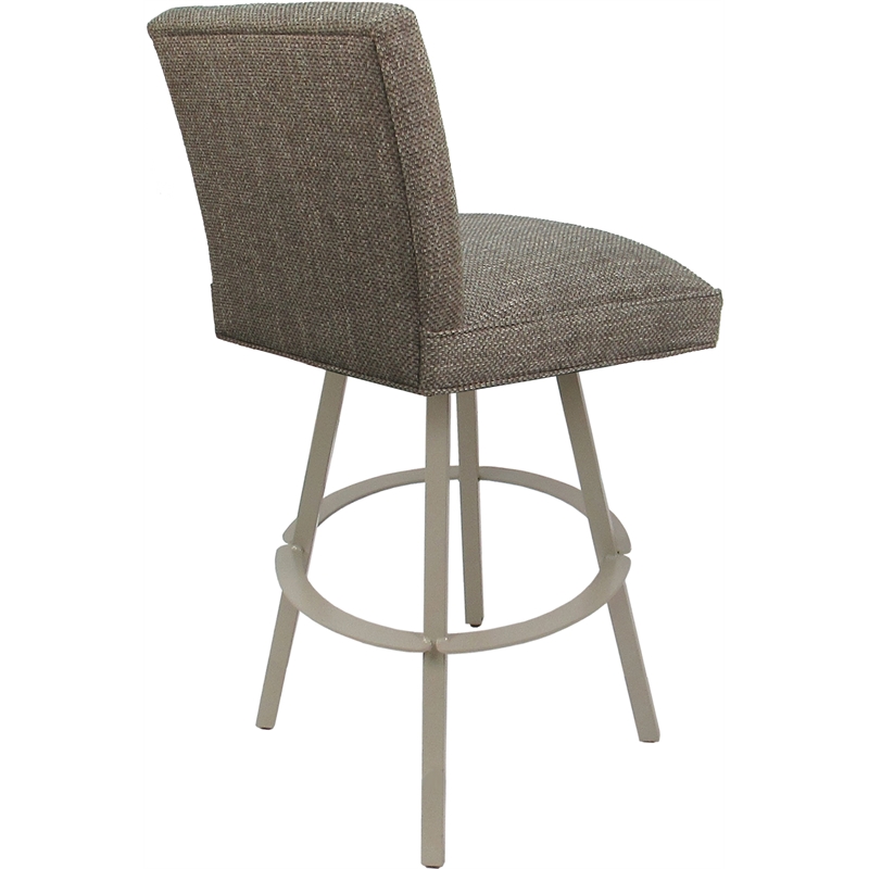 Set of 3 Swivel Metal Counter Stools 26