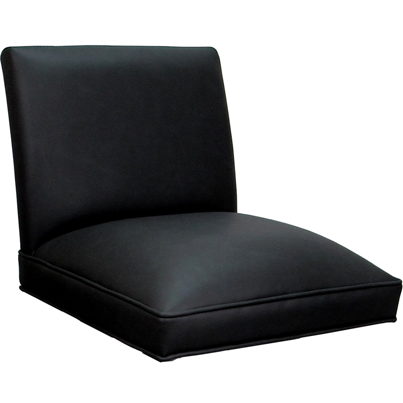 Set of 3 Extra Tall Swivel Metal Stools - Sommerville - Black Vinyl - Black