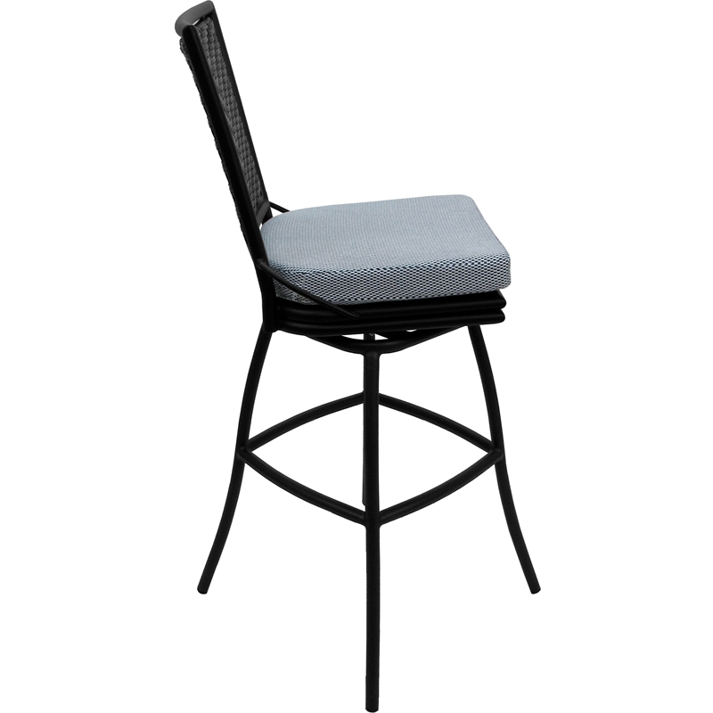 Outdoor/Indoor Swivel Bar Stool 30